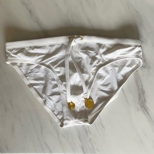 Charlie by MZ Swim Brief 
Size Small
White speedo
Brand: Charlie by MZ